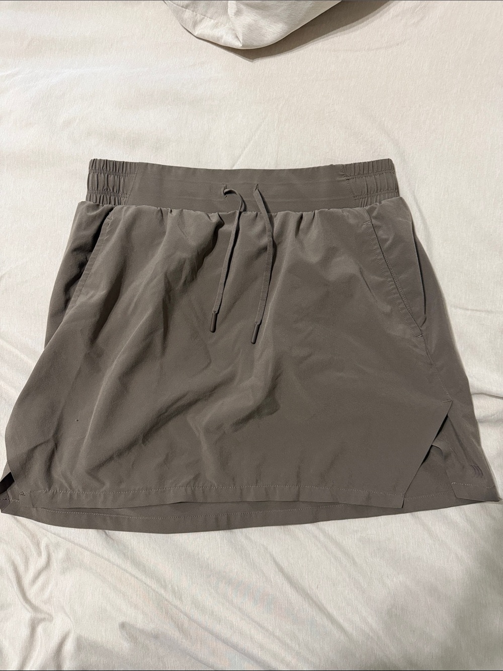 all in motion Drawstring Mini Skirt - tan